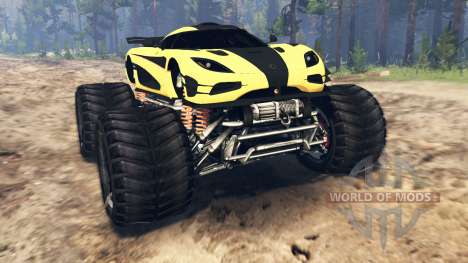 Koenigsegg One:1 Monster v2.0 для Spin Tires