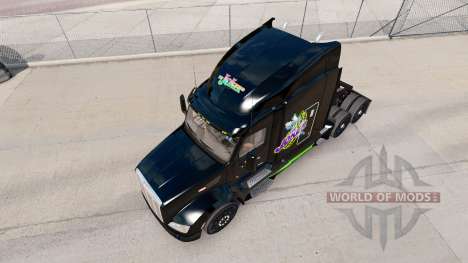 Скин Joker на тягач Peterbilt для American Truck Simulator