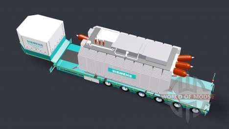 Полуприцеп Siemens Trafo для American Truck Simulator