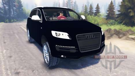 Audi Q7 для Spin Tires