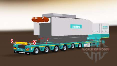 Полуприцеп Siemens Trafo для American Truck Simulator