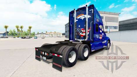 Скин Broncos на тягач Kenworth для American Truck Simulator