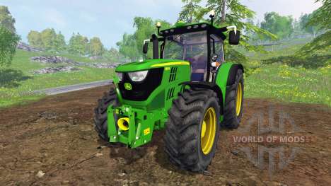 John Deere 6150R FL для Farming Simulator 2015