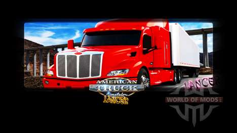 Загрузочные экраны от Lancer для American Truck Simulator