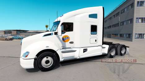 Скин Fanta на тягач Kenworth для American Truck Simulator