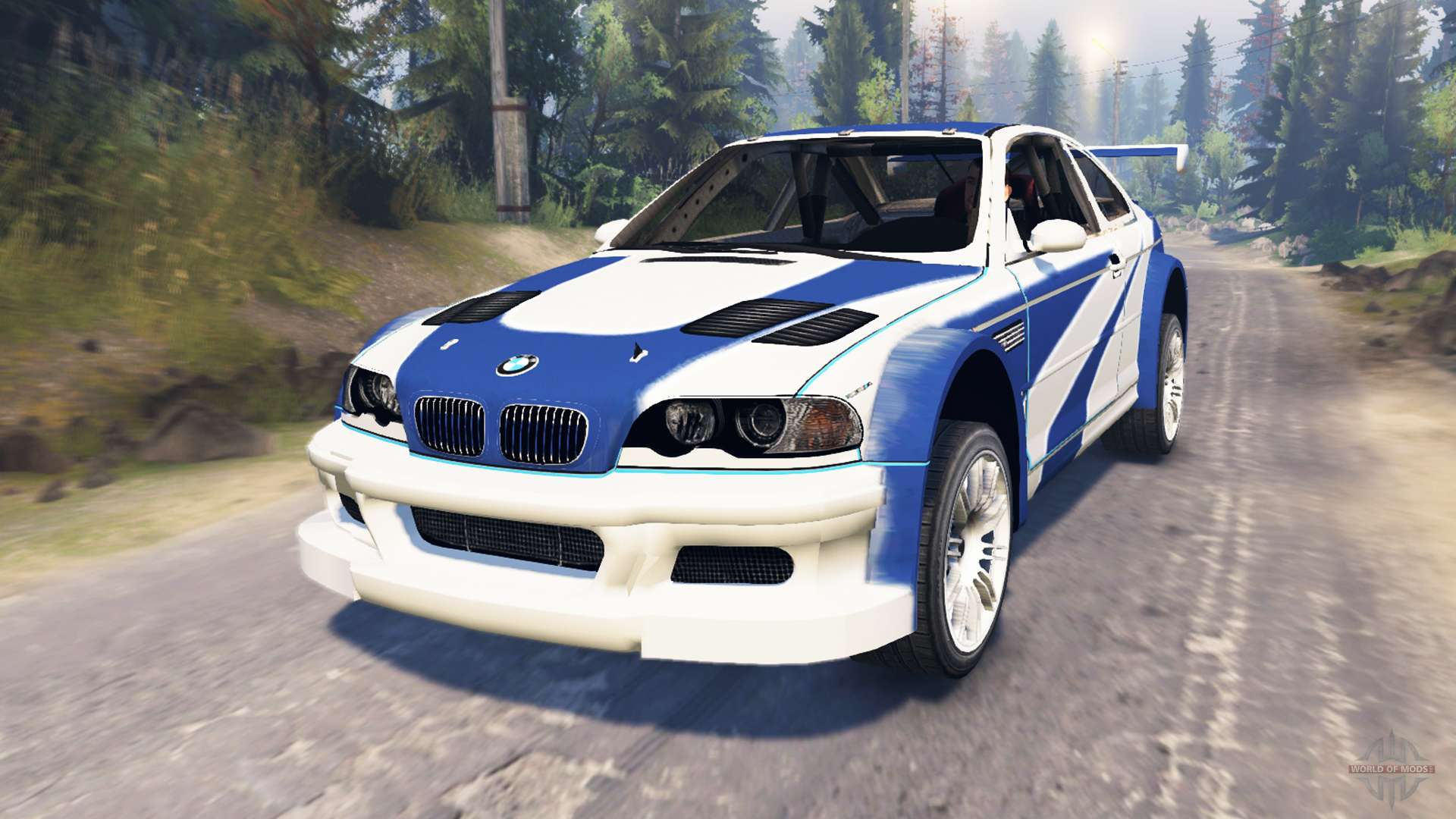 Bmw M3 Gtr Most Wanted BMW M3 (E46) GTR [Most Wanted] для Spin Tires