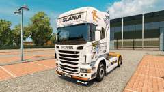 Скин Scania R2009 на тягач Scania для Euro Truck Simulator 2