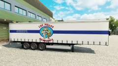 Скин Los Pollos Hermanos на полуприцеп для Euro Truck Simulator 2
