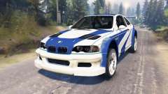 BMW M3 (E46) GTR [Most Wanted] для Spin Tires