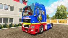 Скин Romanian на тягач MAN для Euro Truck Simulator 2