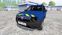 Dacia Duster [gendarmerie] для Farming Simulator 2015