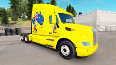 Скин Kangaroo на тягач Peterbilt для American Truck Simulator
