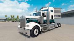 Скин Custom New Blue на тягач Kenworth W900 для American Truck Simulator
