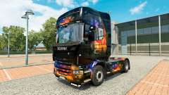 Скин Color Wall на тягач Scania для Euro Truck Simulator 2