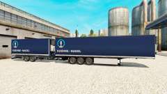 Полуприцепы Krone Gigaliner [Kuehne Nagel] для Euro Truck Simulator 2