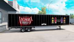 Скин Venom на полуприцеп для American Truck Simulator