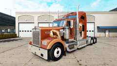 Скин The Bears Den на тягач Kenworth W900 для American Truck Simulator