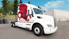 Скин Dragon Age на тягач Peterbilt для American Truck Simulator