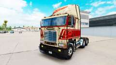 Скин Sherman Bros на тягач Freightliner FLB для American Truck Simulator