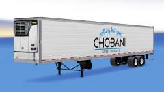 Скин Chobani на рефрижераторный полуприцеп для American Truck Simulator