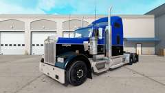 Скин Black and Blue на тягач Kenworth W900 для American Truck Simulator