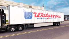 Скин WalGreens на полуприцеп для American Truck Simulator