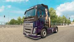 Скин The Last Of Us на тягач Volvo для Euro Truck Simulator 2