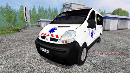 Renault Trafic Ambulance для Farming Simulator 2015