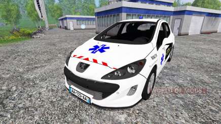 Peugeot 308 Ambulance для Farming Simulator 2015