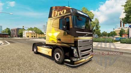 Скин  Oro на тягач Volvo для Euro Truck Simulator 2