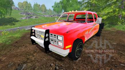 Chevrolet Silverado 1984 v2.0 для Farming Simulator 2015