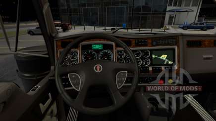 Подсветка приборов цветом морской воды у KenW900 для American Truck Simulator