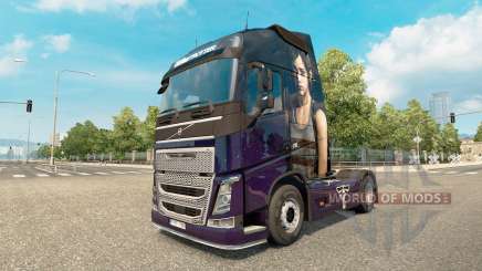 Скин The Last Of Us на тягач Volvo для Euro Truck Simulator 2