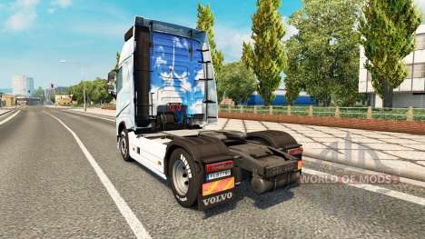 Скин Gone на тягач Volvo для Euro Truck Simulator 2