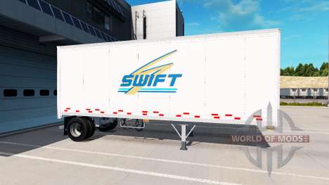 Одноосный полуприцеп для American Truck Simulator