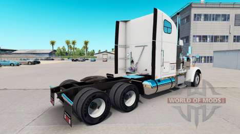 Скин PAM Transport на тягач Freightliner Classic для American Truck Simulator