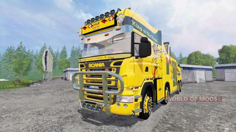 Scania R500 [tow truck] для Farming Simulator 2015