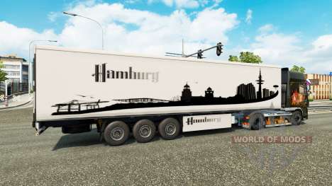 Скин Hamburg на полуприцеп для Euro Truck Simulator 2