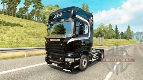 Скин Scania Trucking на тягач Scania для Euro Truck Simulator 2