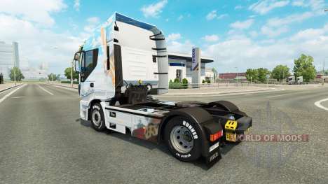 Скин Klanatrans v2.0 на тягач Iveco для Euro Truck Simulator 2