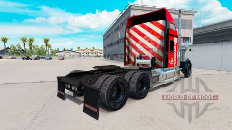 Скин Southeastern на тягач Kenworth W900 для American Truck Simulator