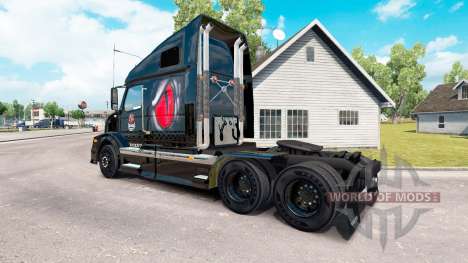 Скин Venom Energy на тягач Volvo VNL 670 для American Truck Simulator