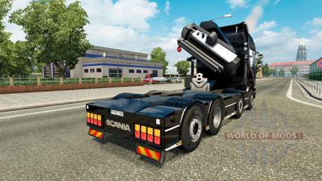 Chassis 8x4 Scania v1.1 для Euro Truck Simulator 2