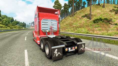 Kenworth T660 [fix] для Euro Truck Simulator 2