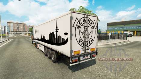 Скин Hamburg на полуприцеп для Euro Truck Simulator 2