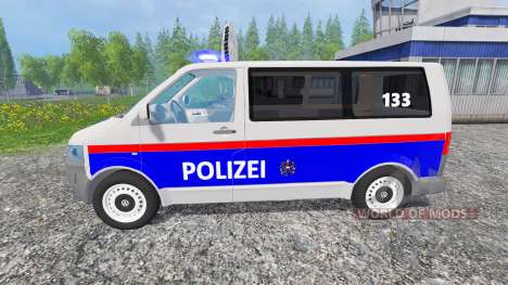 Volkswagen Transporter T5 Police для Farming Simulator 2015