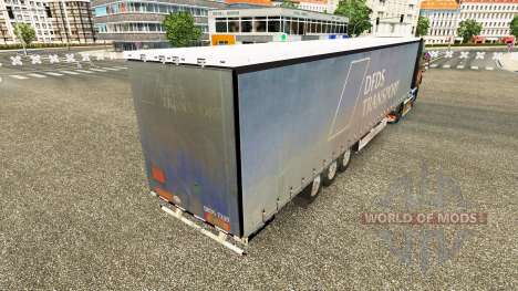 Полуприцеп Krone Paperliner для Euro Truck Simulator 2