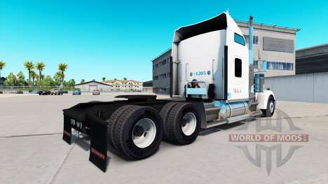 Скин Sysco на тягач Kenworth W900 для American Truck Simulator