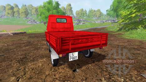 Piaggio Ape P601 UPK для Farming Simulator 2015