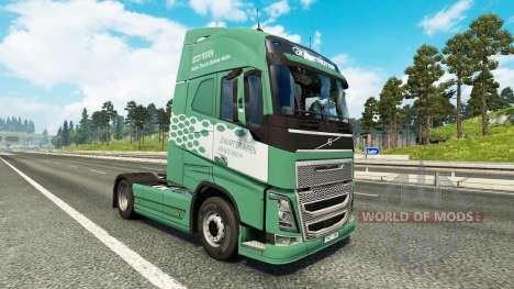 Скин Koln на тягач Volvo для Euro Truck Simulator 2